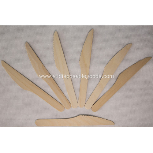 Biodegradable cutlery eco-friendly disposable wooden knife